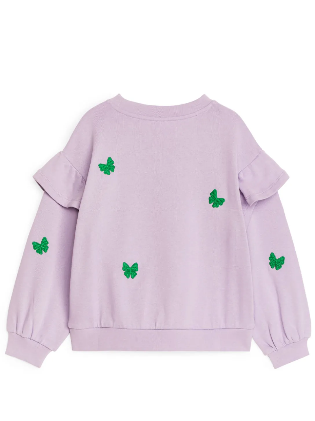 Sweatshirt Med Volanger