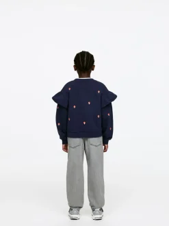 Sweatshirt Med Volanger