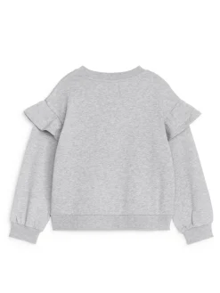 Sweatshirt Med Volanger
