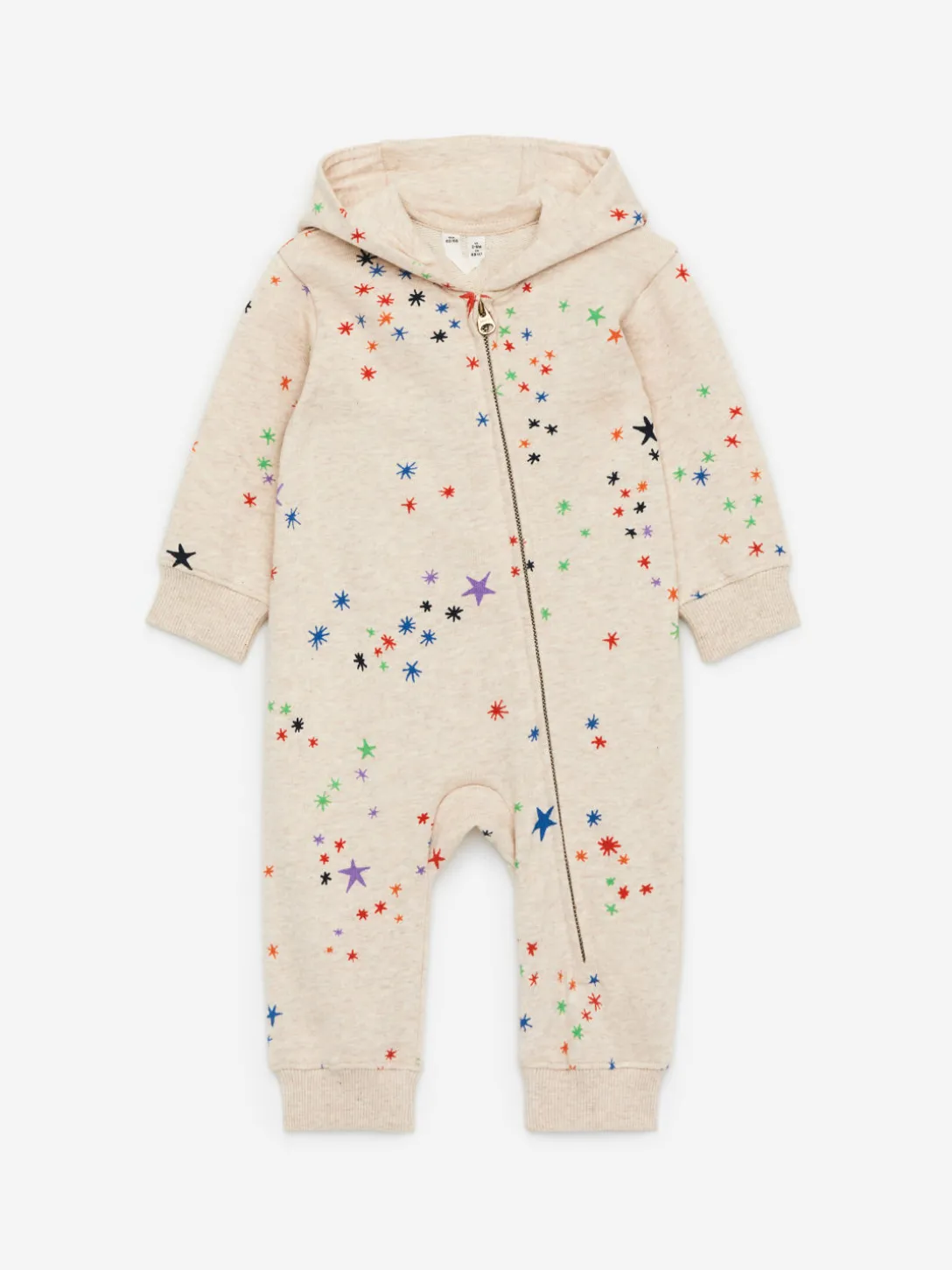 Trikåoverall Med Huva