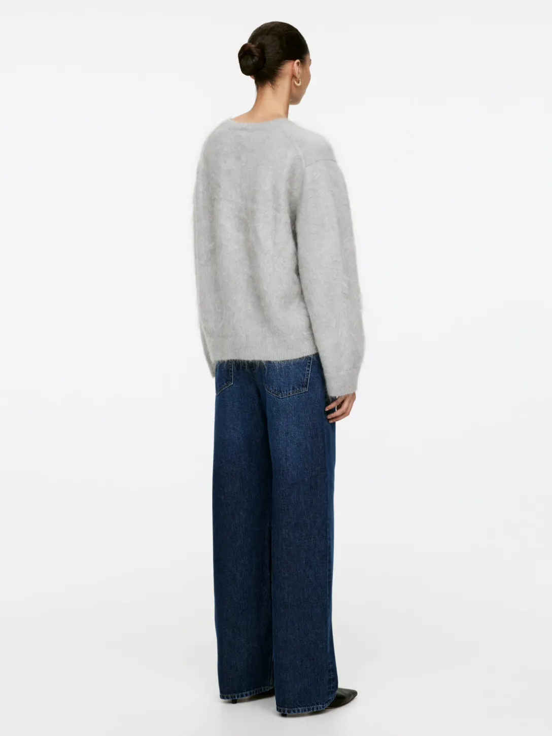 Tröja I Mohair Och Ull