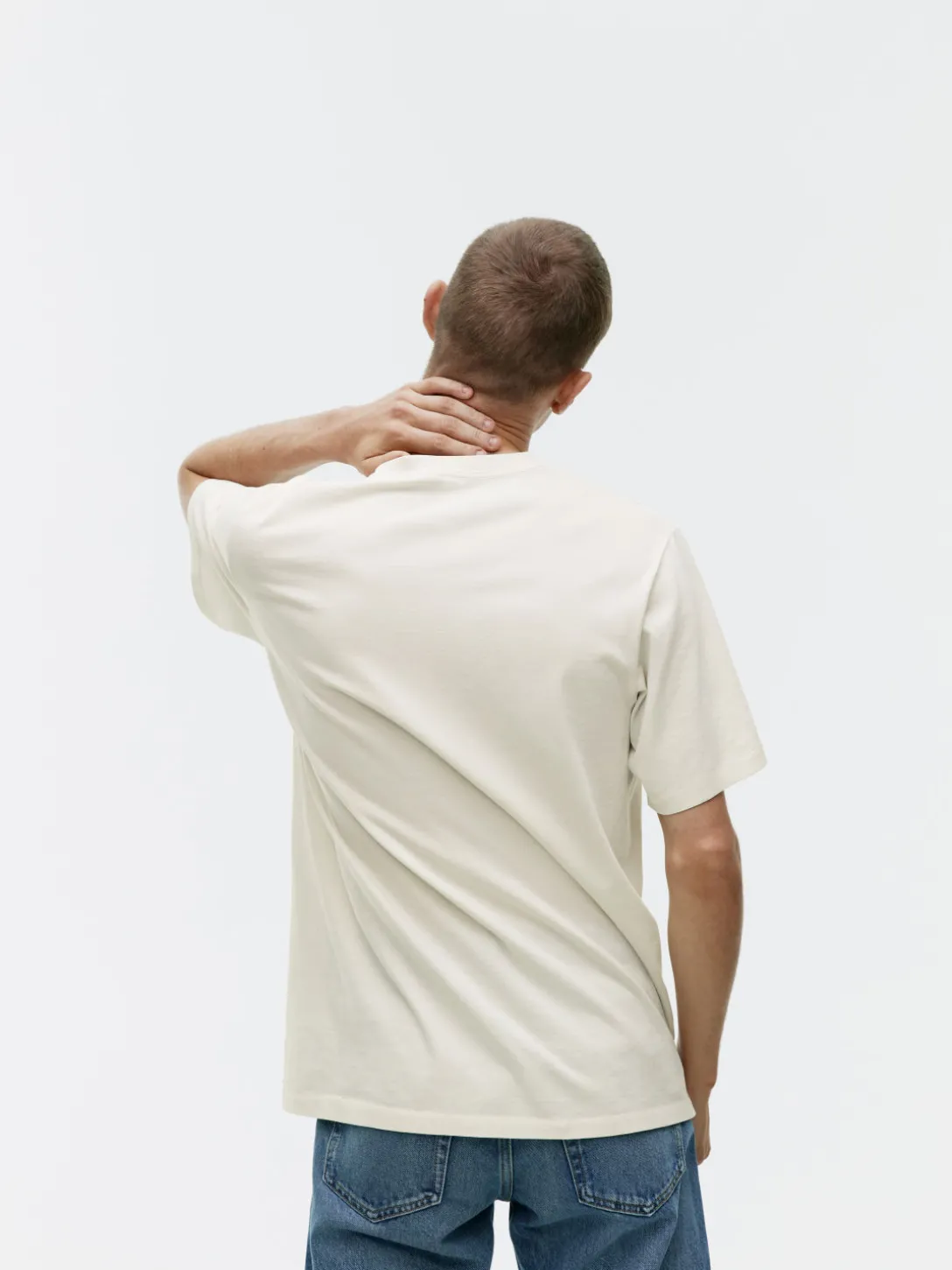 T-shirt I Bomullstrikå