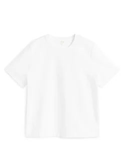 T-shirt I Grov Bomull