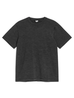 T-shirt I Merinoullsblandning