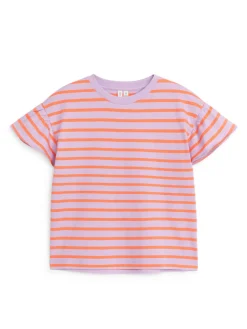 T-shirt Med Volangärm