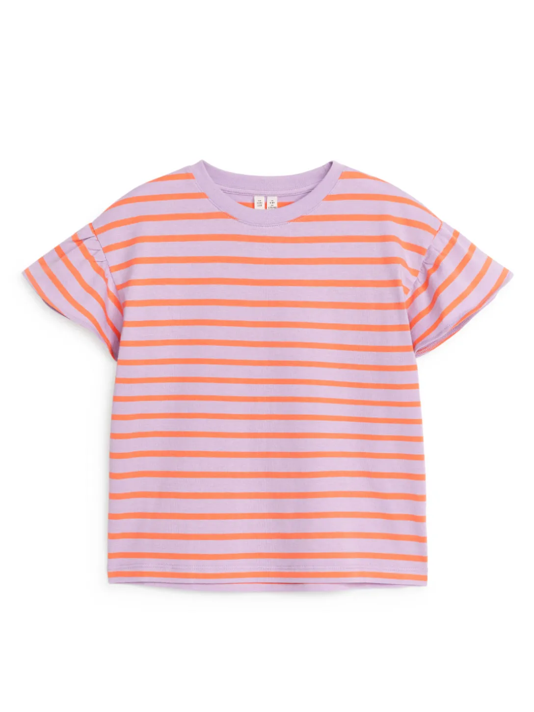 T-shirt Med Volangärm