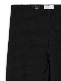 Utsvängda Ribbstickade Leggings