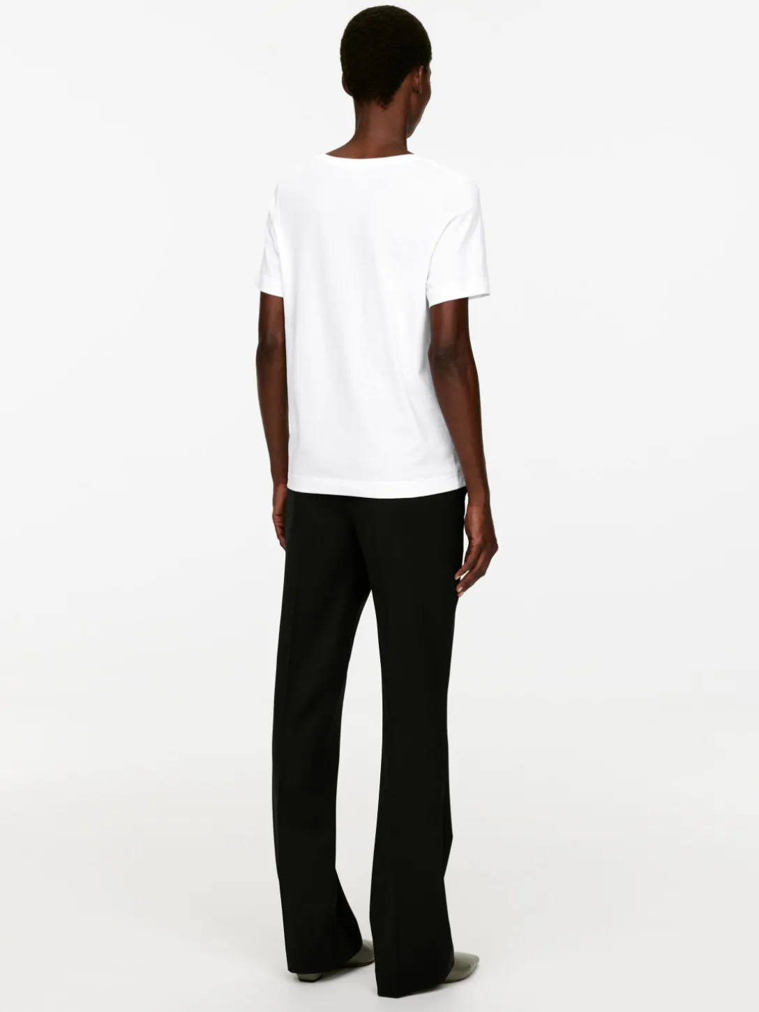 V-ringad T-shirt
