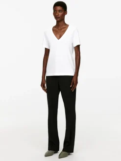 V-ringad T-shirt